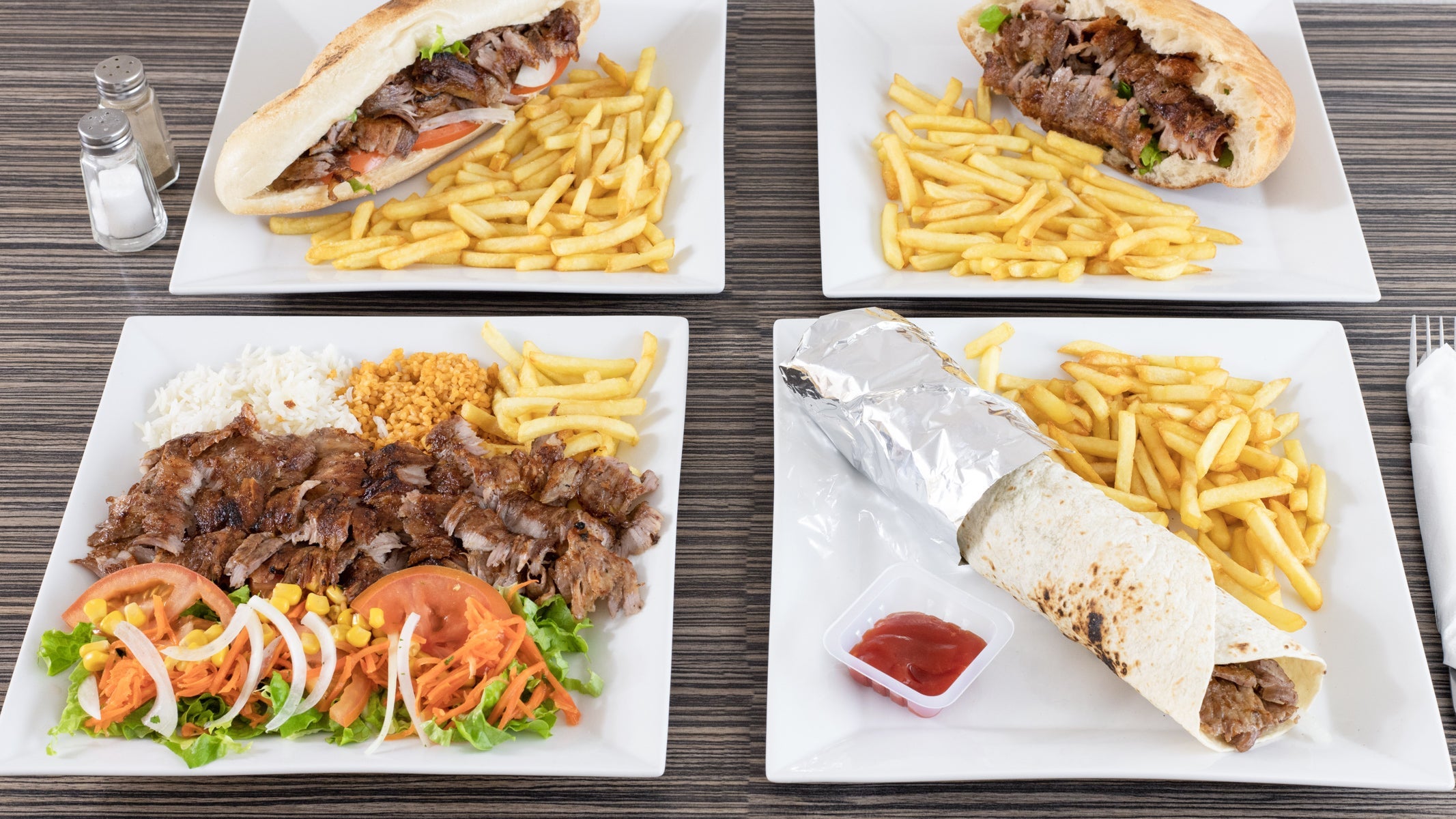 Assiette kebab